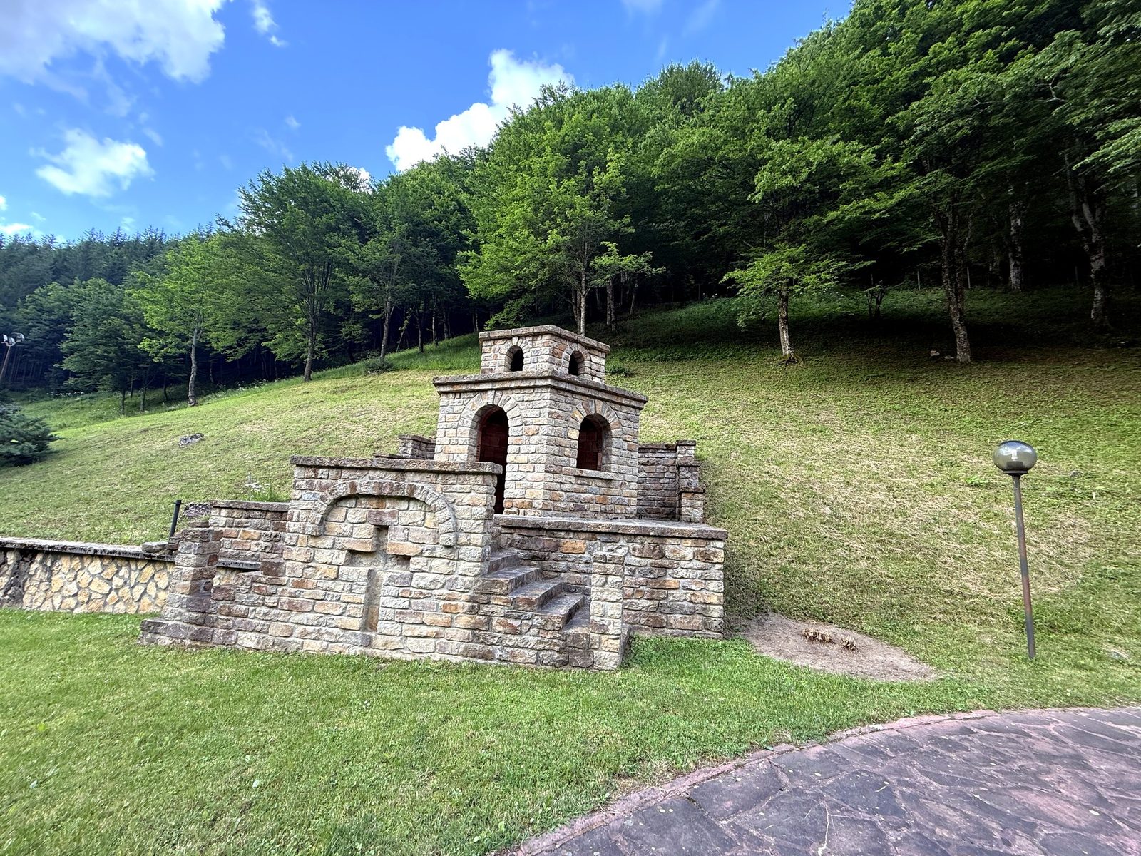 The chapel in the garden