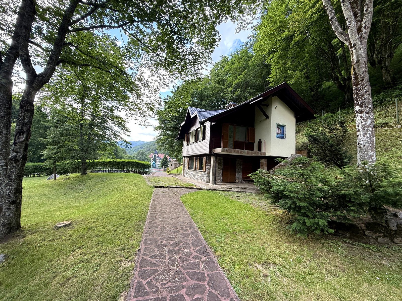 The house amid the trees